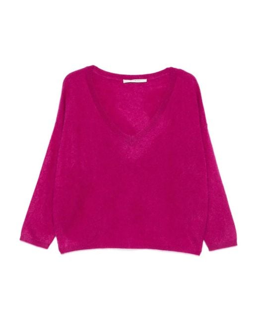 ABSOLUT CASHMERE Pink Soeli V-Neck Sweater