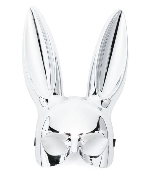 Maison Close White Mirror Bunny Mask