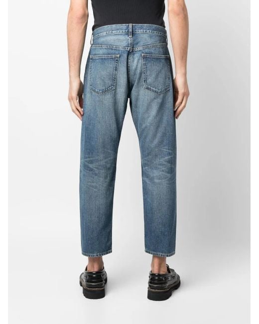 Junya Watanabe Jeans Met Patchwork in het Blue voor heren