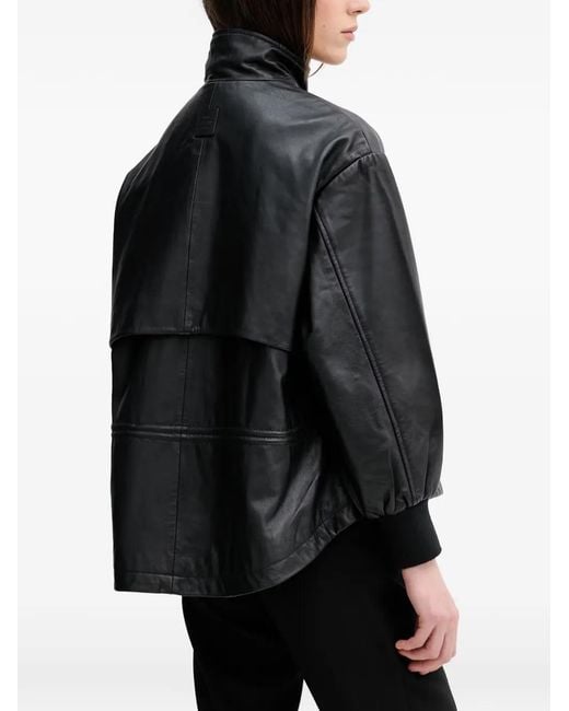 AllSaints Gray Flor Pocket Zip Jacket