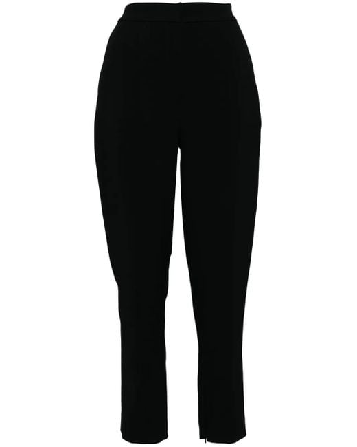 Elie Saab Black Cady Trousers