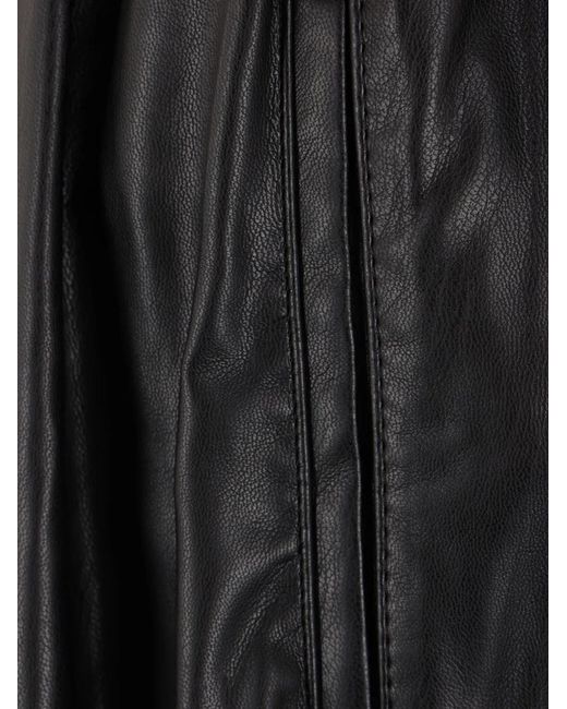 Comme des Garçons Black Pleat-Detailing Midi Skirt