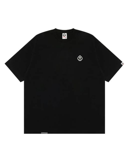 T-Shirt di Aape By A Bathing Ape in Black da Uomo