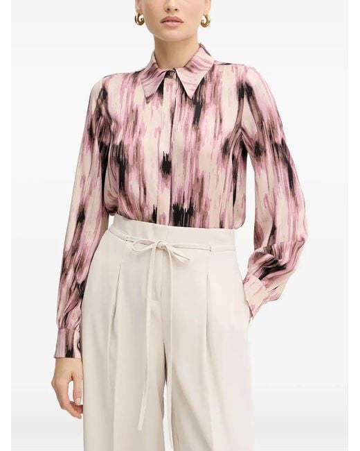 Silvian Heach Pink Button-Cuff Shirt