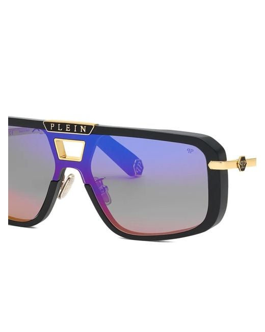 Philipp Plein Blue Spp008M Sunglasses for men