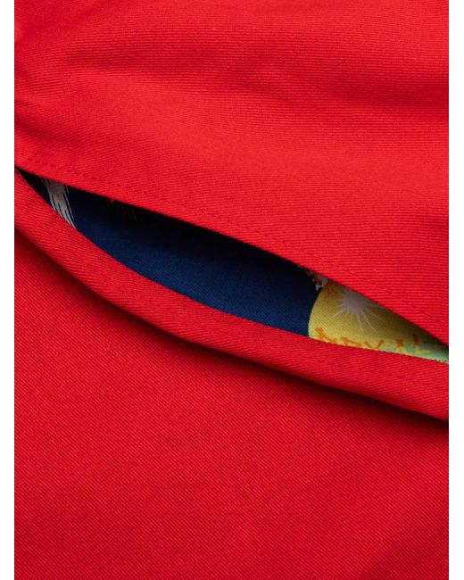 Human Made Red Heart-Logo Swim Shorts for men