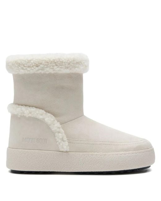 Moon Boot White Ltrack Tina Boots