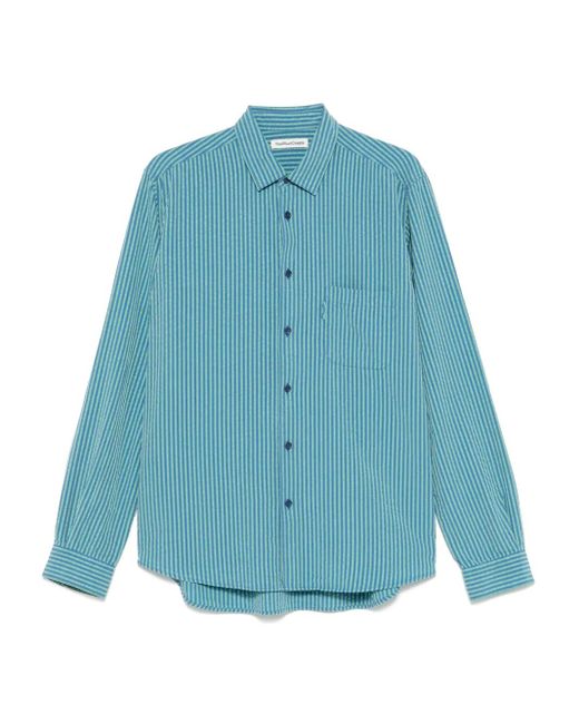 YMC Blue Curtis Shirt for men