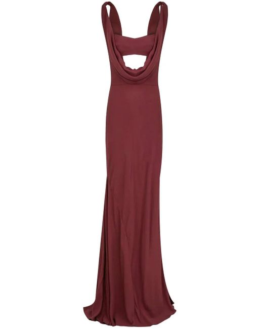 Lenny Niemeyer Red Draped Maxi Dress