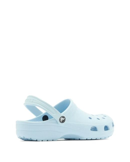 CROCSTM Blue Perforated Slingback Sandals