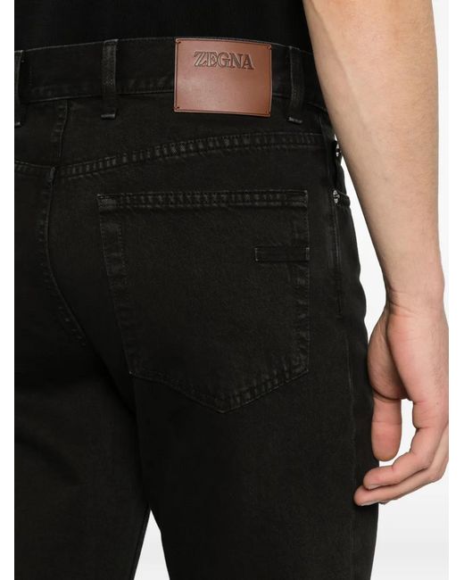 Zegna Black City Jeans for men