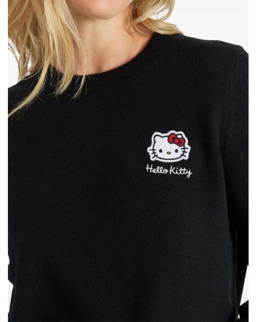 Chinti & Parker Hello Kitty Badge セーター Black