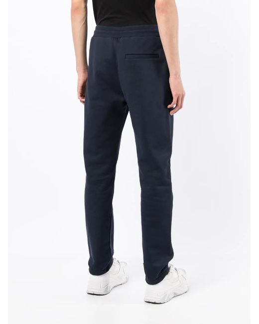 Missoni Blue Leg-Logo Track Pants for men