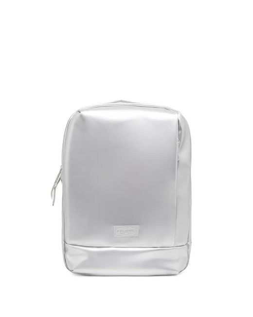 Eastpak Gray Tecum F Logo-Patch Backpack