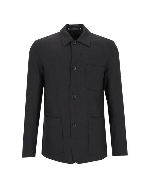 Paul Smith Black Single-Breasted Wool Jacket for men