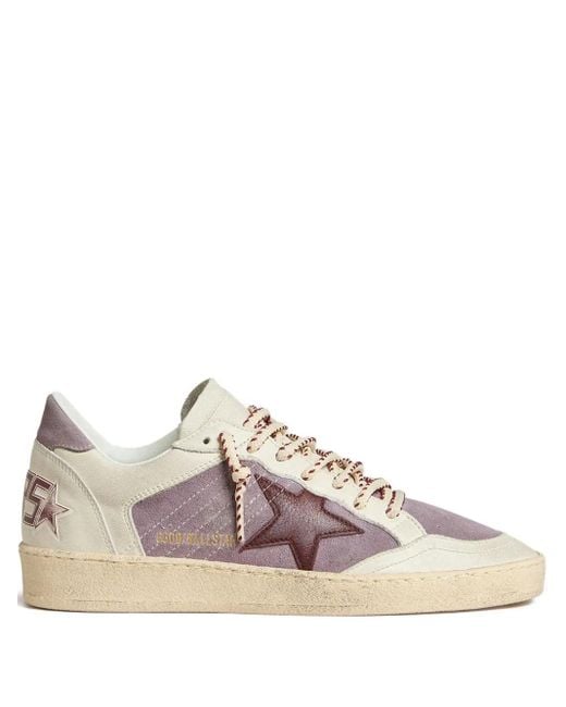 Golden Goose Deluxe Brand Pink Ball Star Sneakers