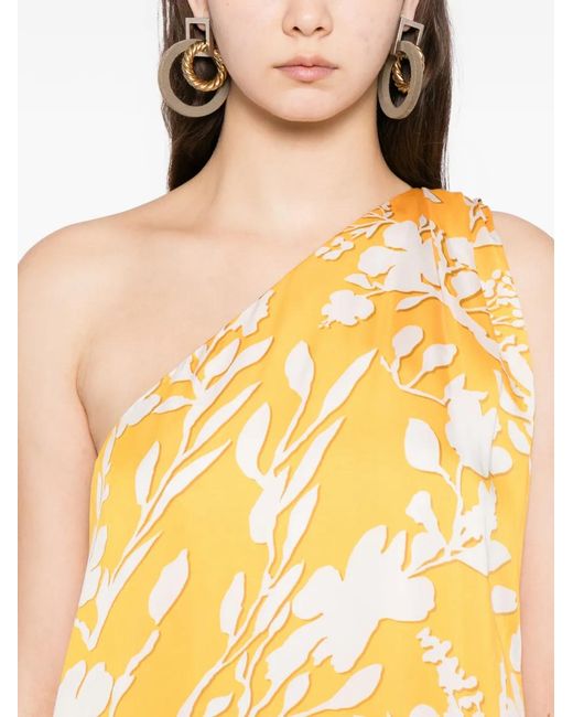 BLAKLACE Metallic Floral Lace Dress
