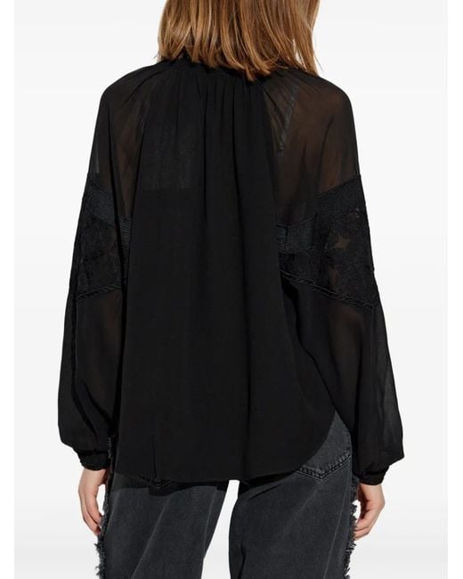 Isabel Marant Blue Oris Blouse