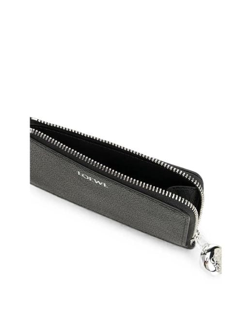 Loewe Black Pebble Card Holder