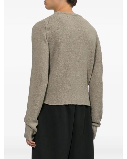 Rier Pullover Aus Bouclé in Natural für Herren