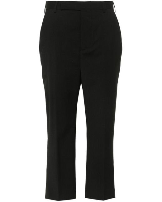 Pantalon fuselé à plis marqués Rick Owens en coloris Black