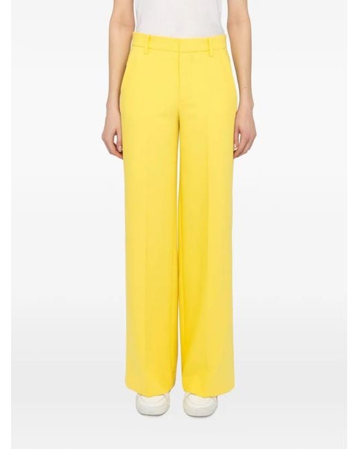Zadig & Voltaire Yellow Panol Trousers