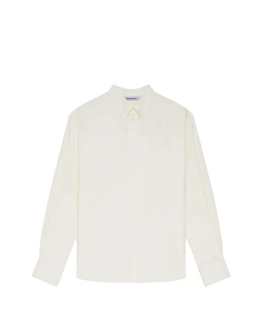 Etudes Studio White Buttoned Shirt for men