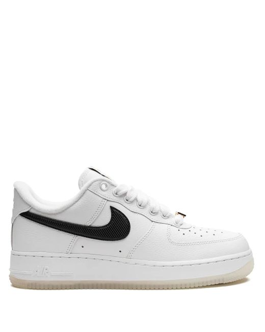 Nike White Air Force 1 Low "Bronx Origins" Sneakers