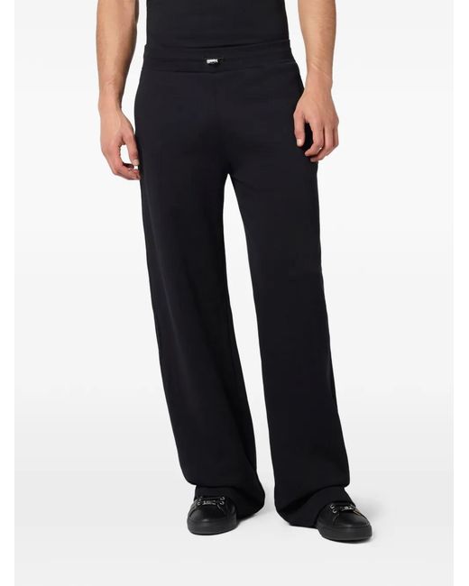 Philipp Plein Black Pantalon De Jogging À Lien De Resserrage for men