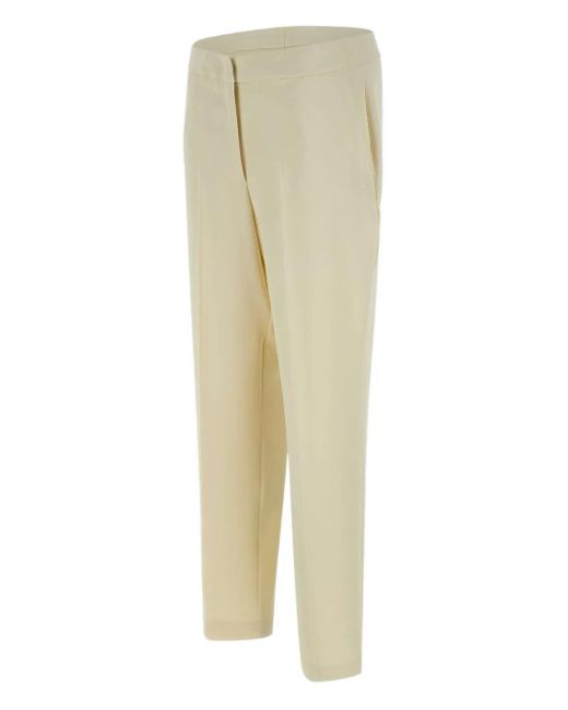 Kaos Natural High-Waisted Tapered Trousers
