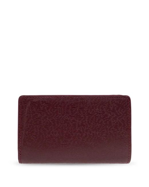 Gucci Purple Script Continental Wallet