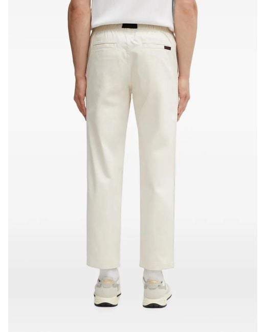 Gramicci Natural Belted Straight-Leg Trousers