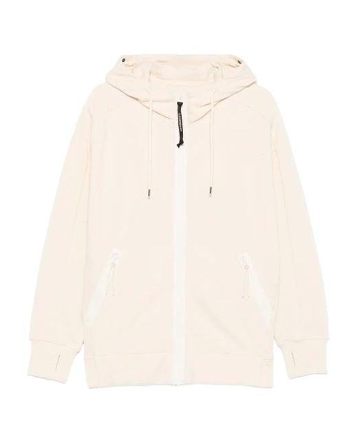 C P Company Natural Zip-Fastening Sweatshirt for men