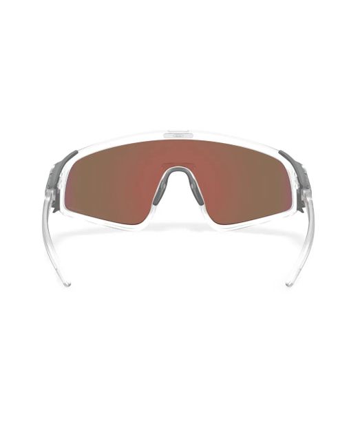 Oakley Purple Latch Mask-Frame Sunglasses