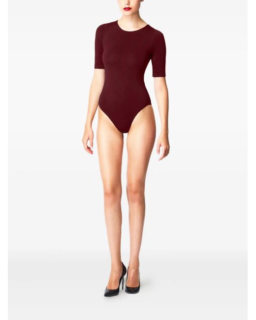 Wolford Red Bahamas Bodysuit