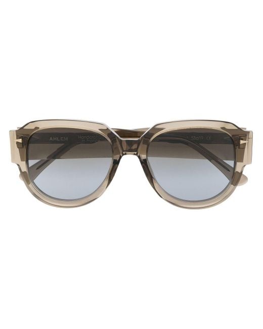 Ahlem Gray X Palais Galliera Round-frame Sunglasses