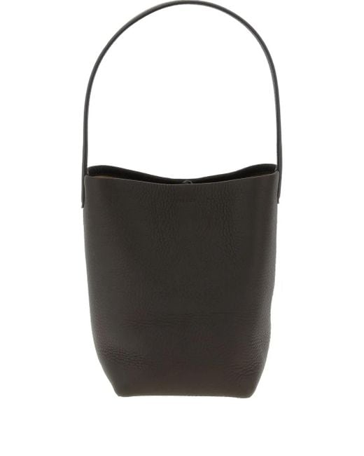 The Row N/S Park Leren Shopper in het Black