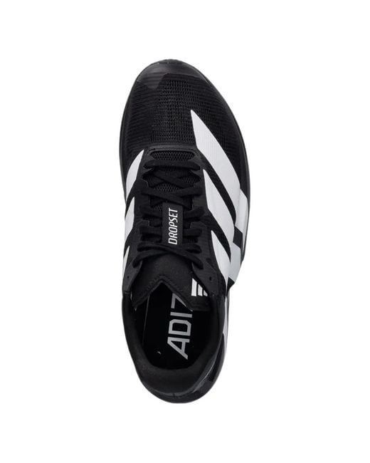 Adidas White Adizero Dropset Sneakers for men