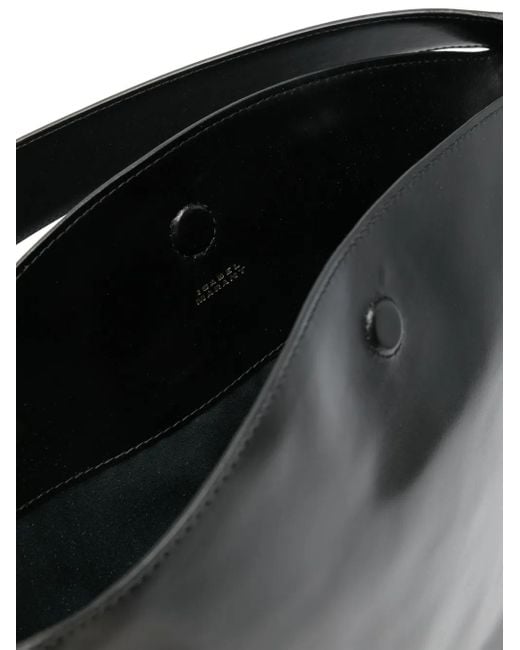 Bolso hobo Oskan Soft Isabel Marant de color Black