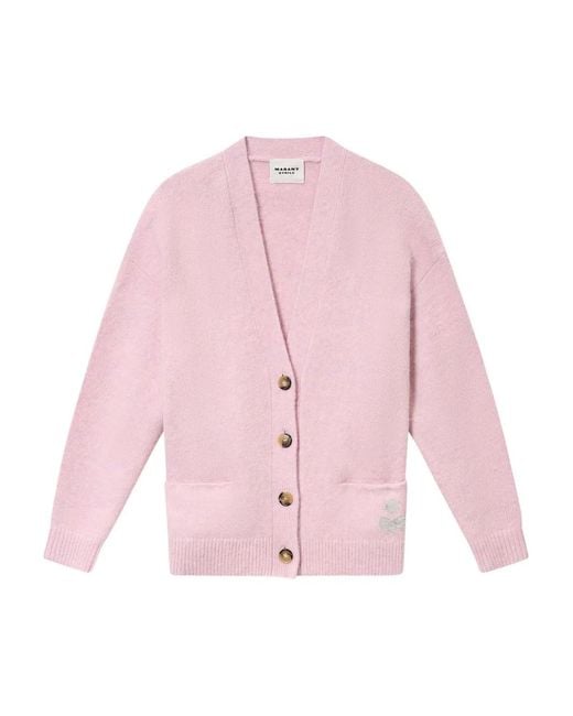 Isabel Marant Pink Eborah Cardigan