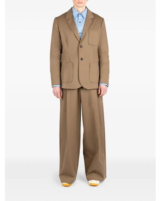 Societe Anonyme Natural Patch-Pocket Jacket for men
