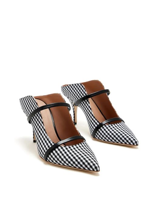 Malone Souliers White 70Mm Maureen Mules