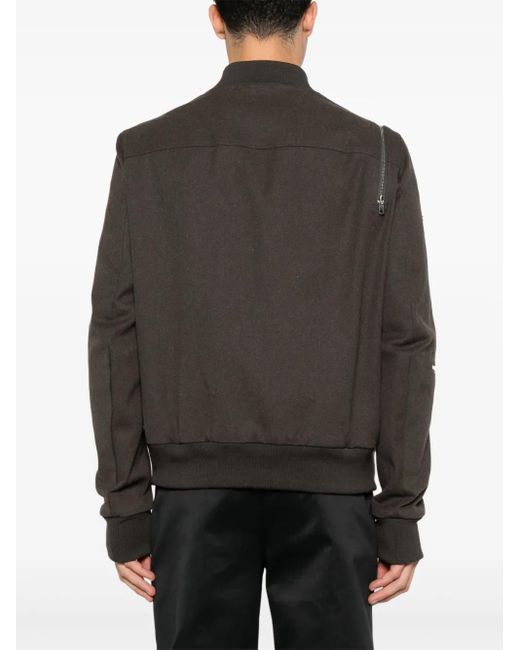 Rick Owens Brown Headon Flightsuit Jacket for men