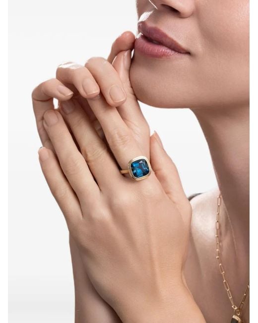 Goshwara Blue Manhattan London Topaz Ring