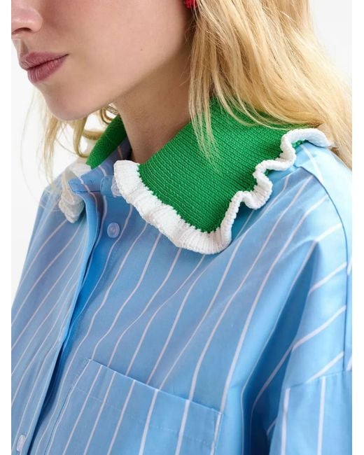 Essentiel Antwerp Blue Joyful Shirt