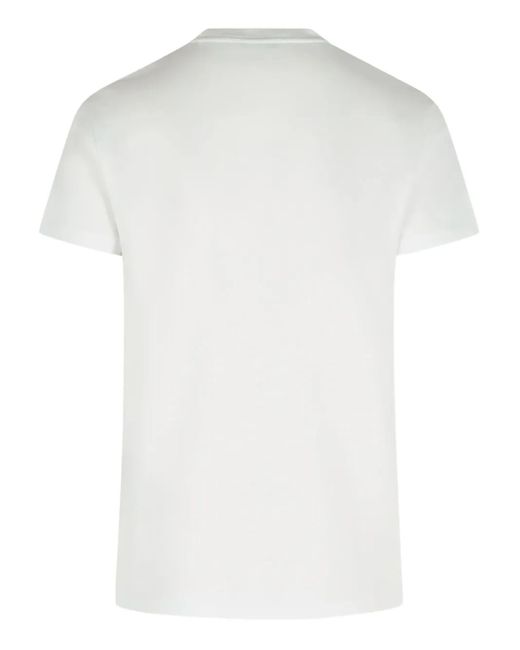 Camiseta con bolsillo Tom Ford de hombre de color White
