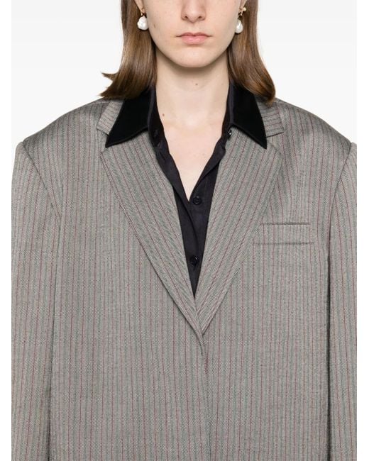 Remain Gray Herringbone Blazer