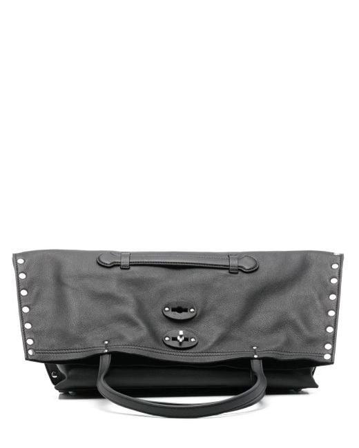 Zanellato Gray Medium A'Spasso Saeta Tote Bag