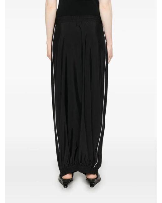 ALAINPAUL Fuseau Maxi-Rok in het Black