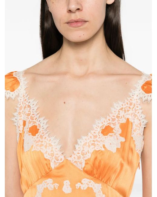 Doen White Fiona Midi Dress
